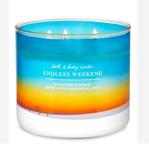 Bath & Body Works Endless Weekend Scented Candle 3-Wick